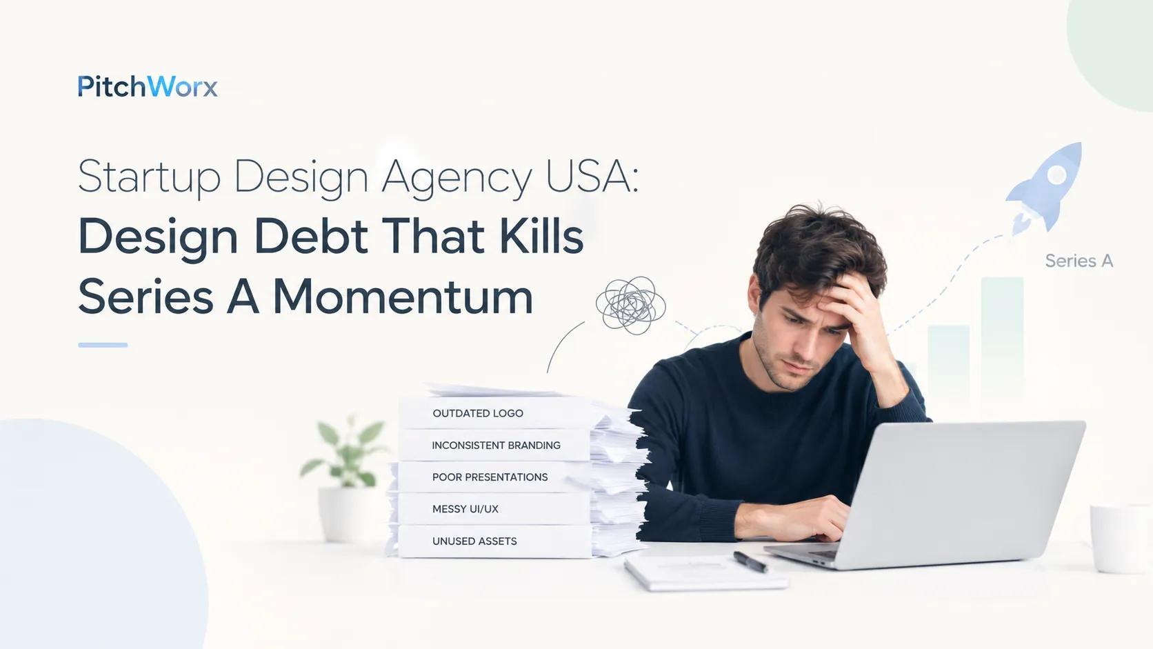Startup Design Agency USA: Design Debt That Kills Series A Momentum